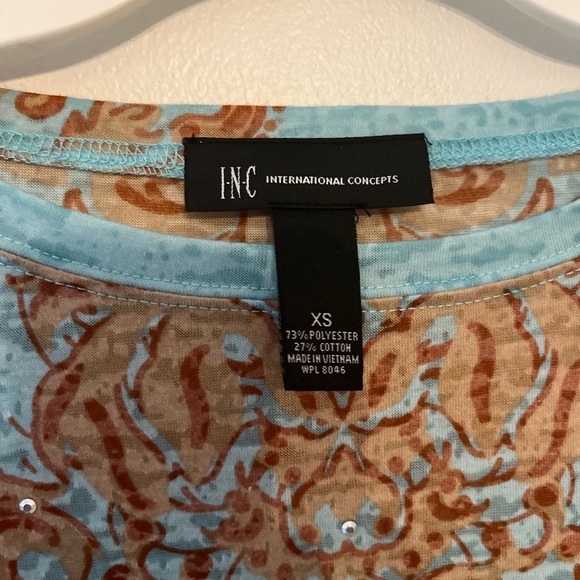 Y2K Long sleeve INC top XS - Picture 2 of 2